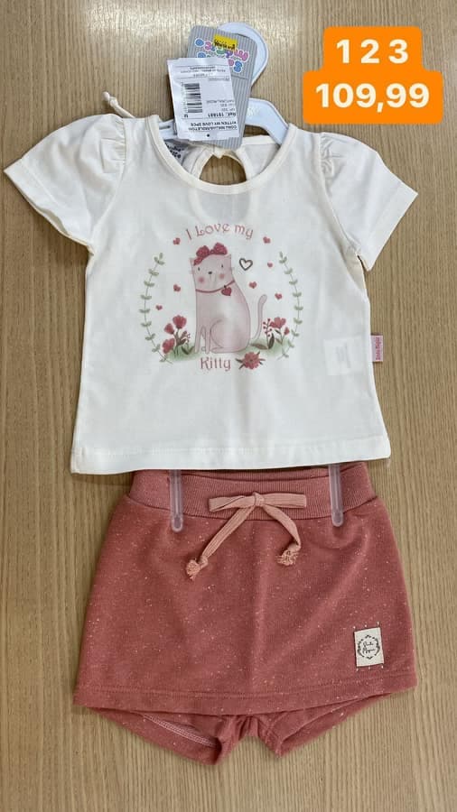 Conjunto Feminino 1.2.3 Anos 10