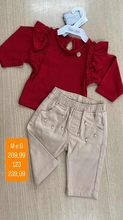 Conjunto Feminino 1.2.3 Anos 13