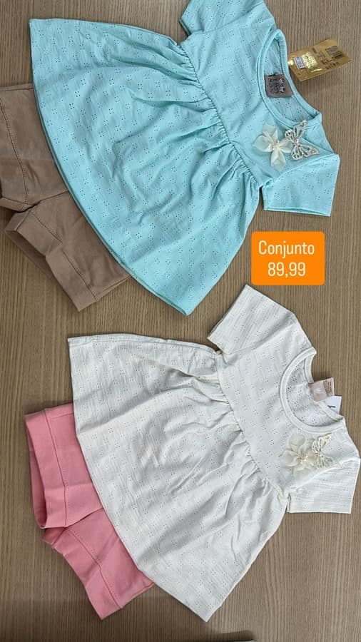 Conjunto Feminino 1.2.3 Anos 16