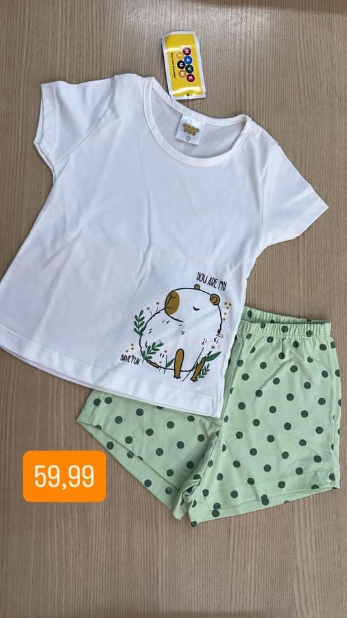 Conjunto Feminino 1.2.3 Anos 17