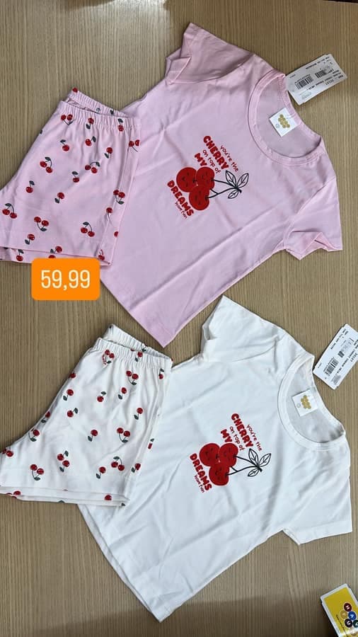 Conjunto Feminino 1.2.3 Anos 18