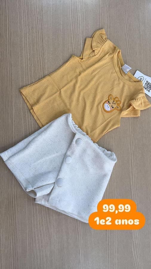 Conjunto Feminino 1.2.3 Anos 26