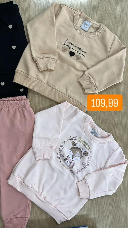 Conjunto Feminino 1.2.3 Anos 28