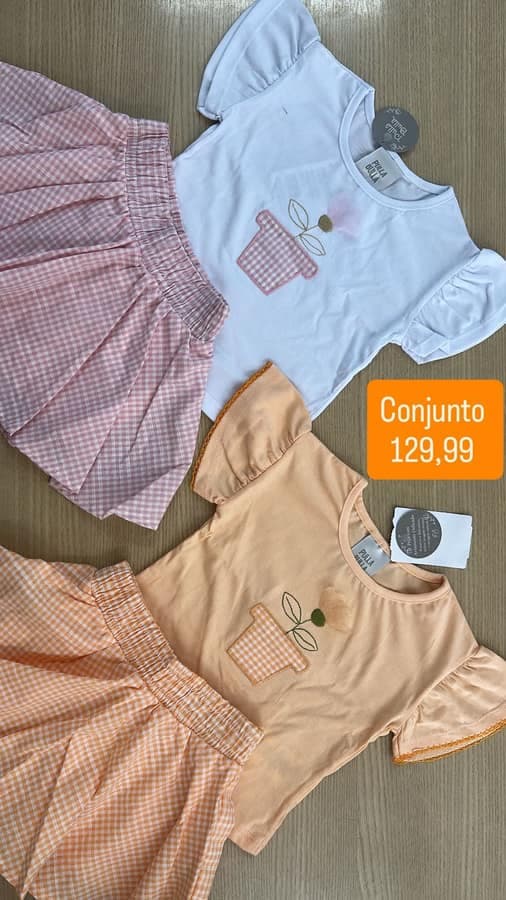 Conjunto Feminino 1.2.3 Anos 32