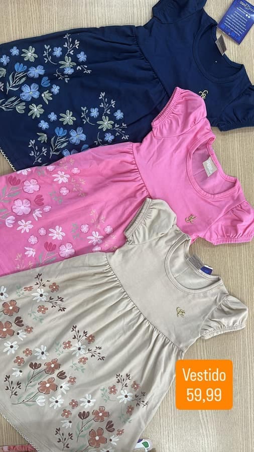 Conjunto Feminino 1.2.3 Anos 35