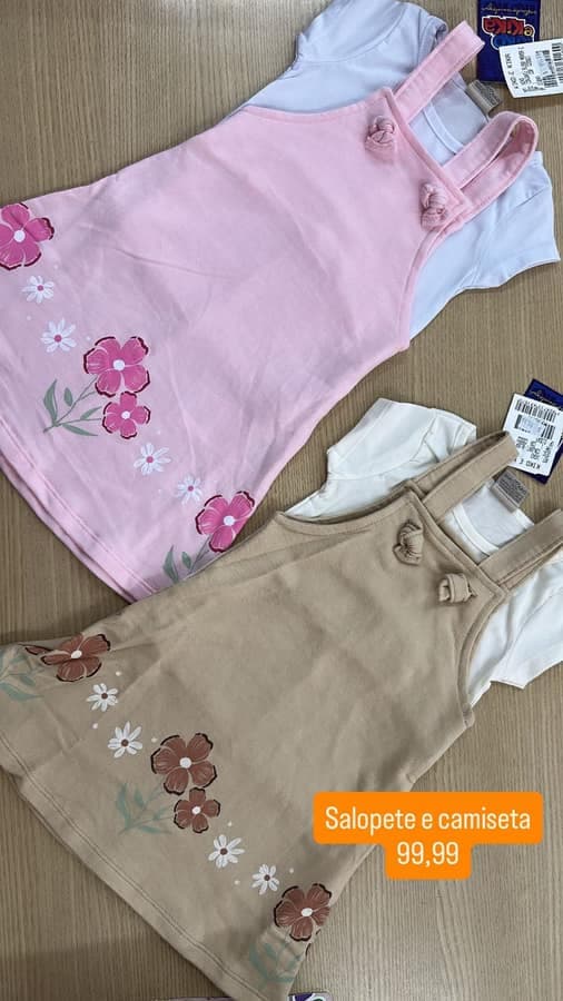 Conjunto Feminino 1.2.3 Anos 36