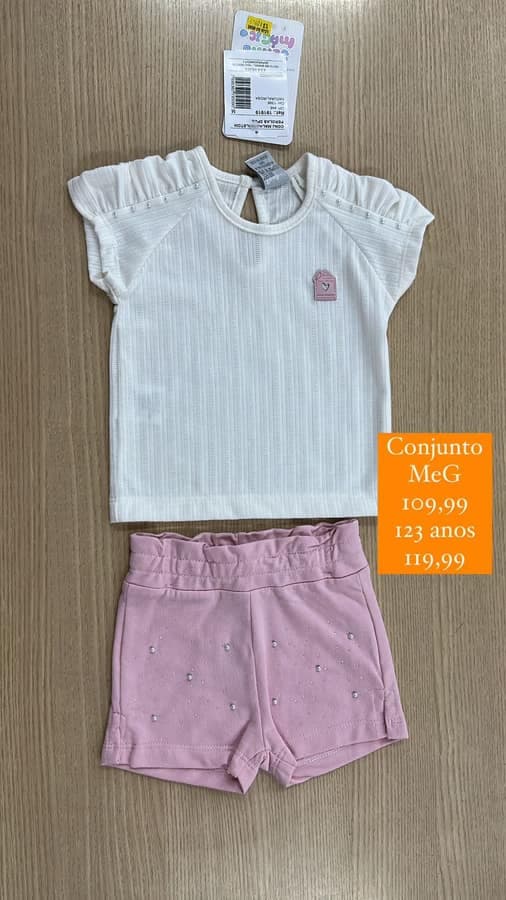 Conjunto Feminino 1.2.3 Anos 37