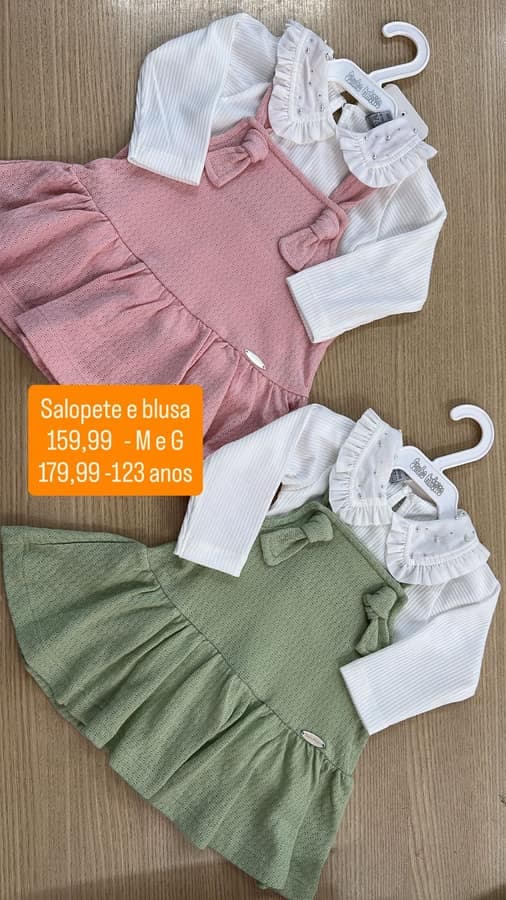 Conjunto Feminino 1.2.3 Anos 4
