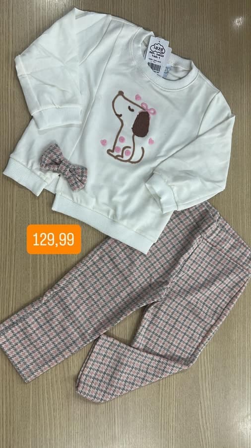 Conjunto Feminino 1.2.3 Anos 45