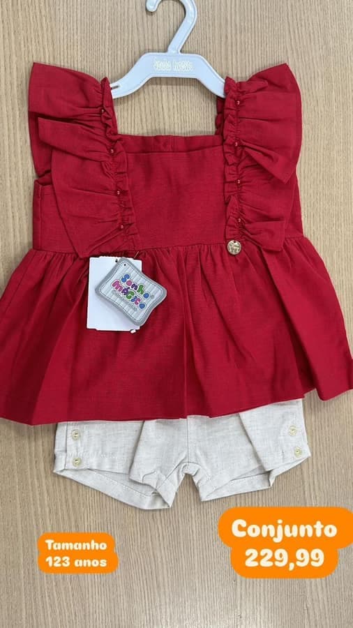 Conjunto Feminino 1.2.3 Anos 46