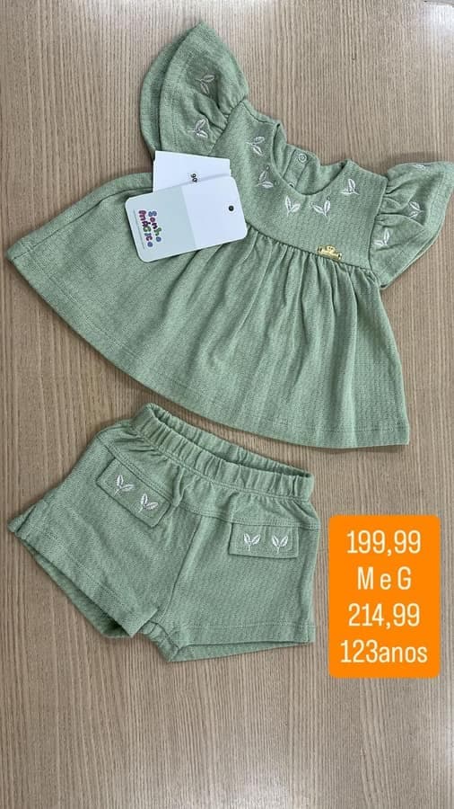 Conjunto Feminino 1.2.3 Anos 53