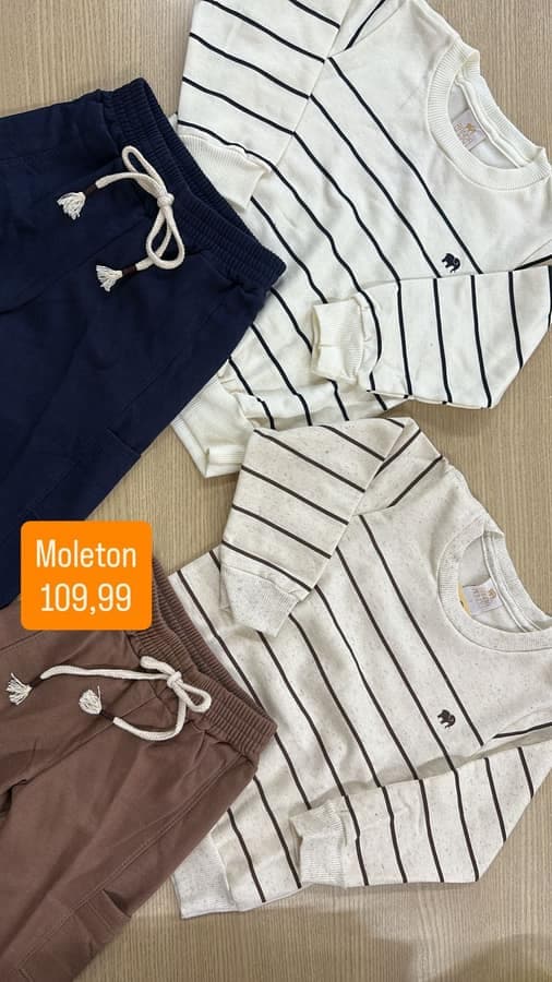 Conjunto Masculino 1.2.3 Anos