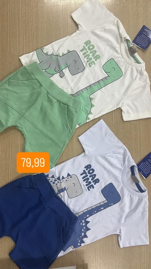 Conjunto Masculino 1.2.3 Anos 19