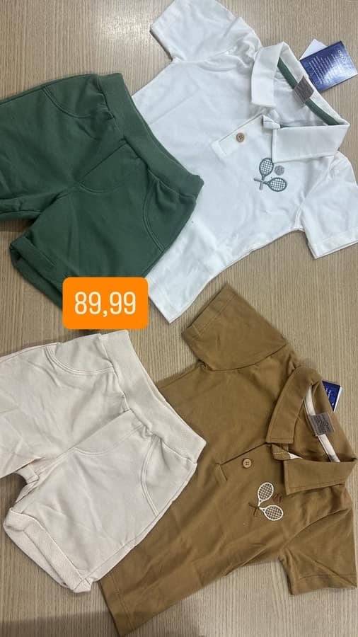 Conjunto Masculino 1.2.3 Anos 21