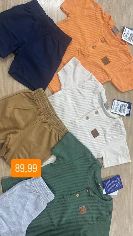 Conjunto Masculino 1.2.3 Anos 22