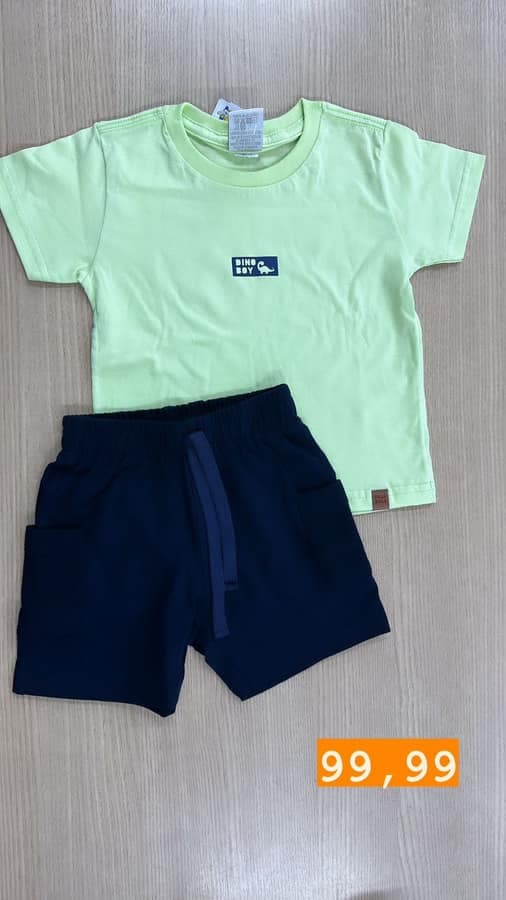 Conjunto Masculino 1.2.3 Anos 24