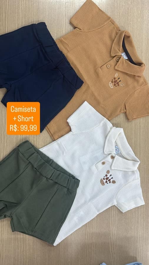 Conjunto Masculino 1.2.3 Anos 31