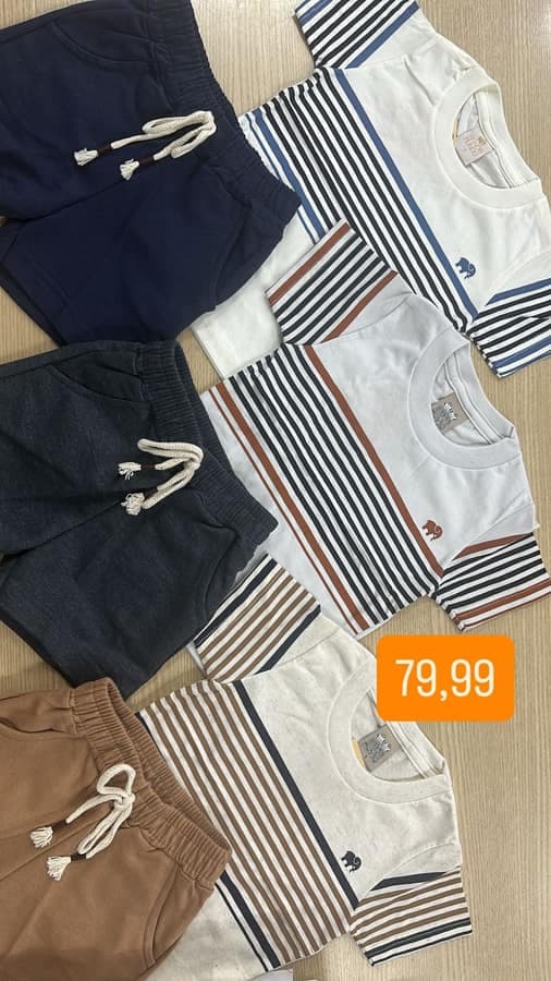 Conjunto Masculino 1.2.3 Anos 32