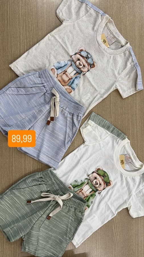 Conjunto Masculino 1.2.3 Anos 34