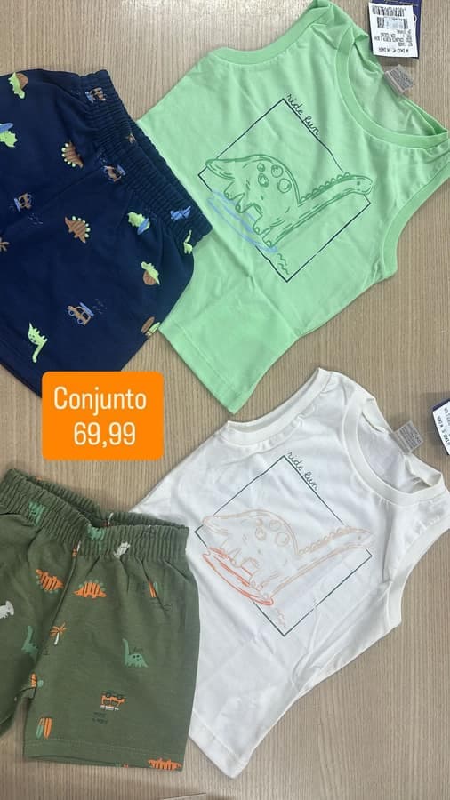 Conjunto Masculino 1.2.3 Anos 37