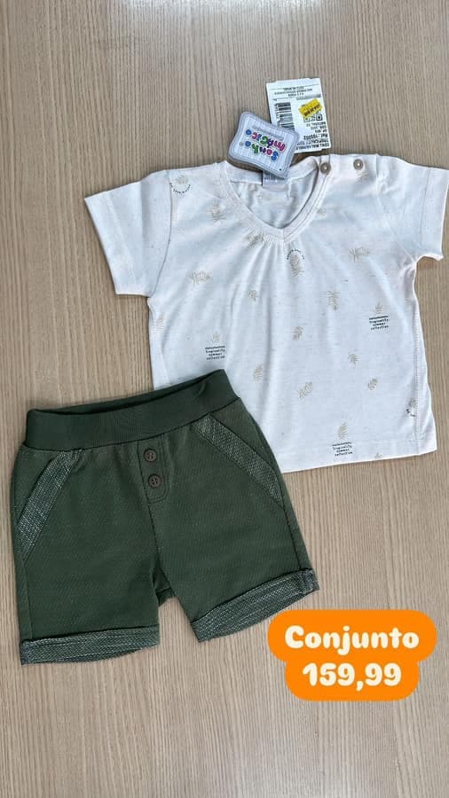 Conjunto Masculino 1.2.3 Anos 41