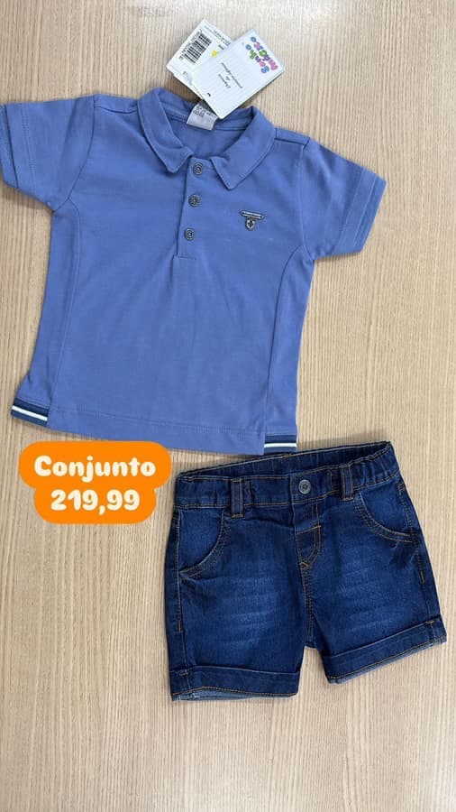 Conjunto Masculino 1.2.3 Anos 44