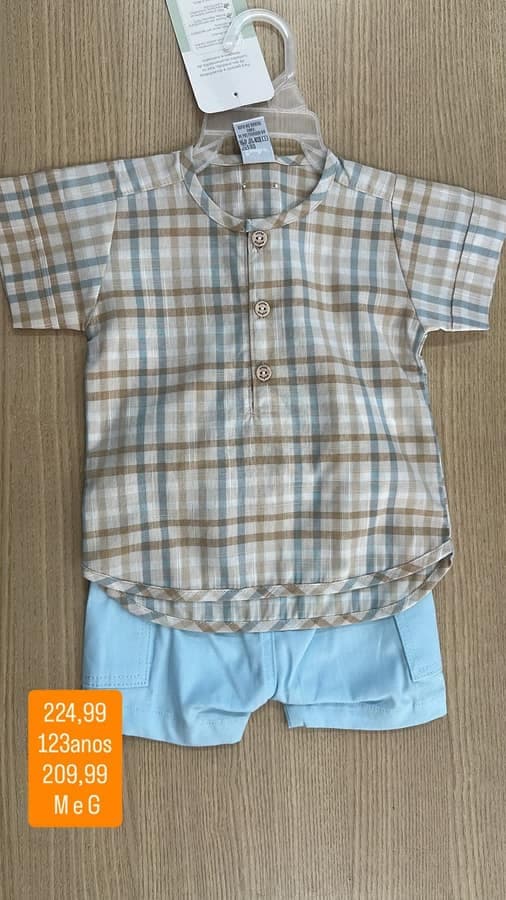 Conjunto Masculino 1.2.3 Anos 49