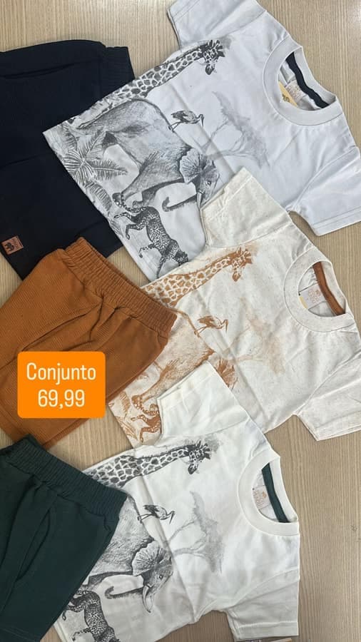 Conjunto Masculino 1.2.3 Anos 5
