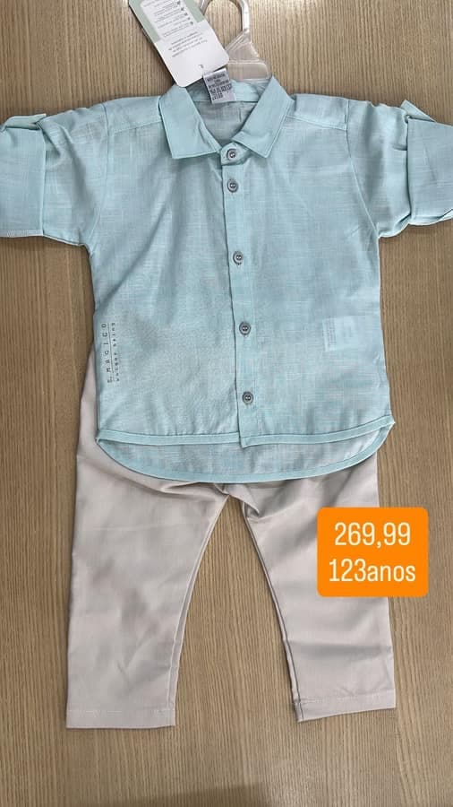 Conjunto Masculino 1.2.3 Anos 54