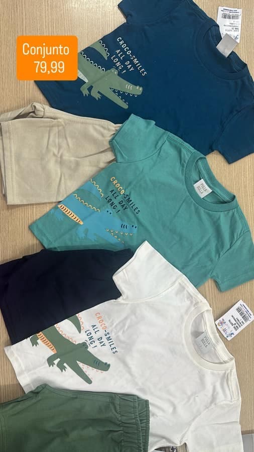 Conjunto Masculino 1.2.3 Anos 63
