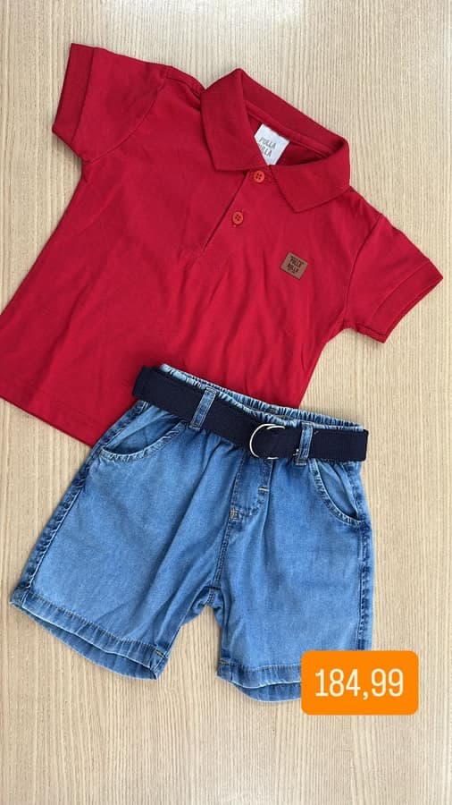 Conjunto Masculino 1.2.3 Anos 64