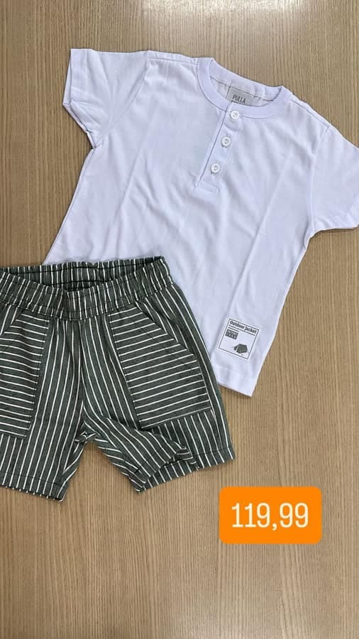 Conjunto Masculino 1.2.3 Anos 67