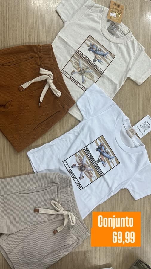 Conjunto Masculino 1.2.3 Anos 68