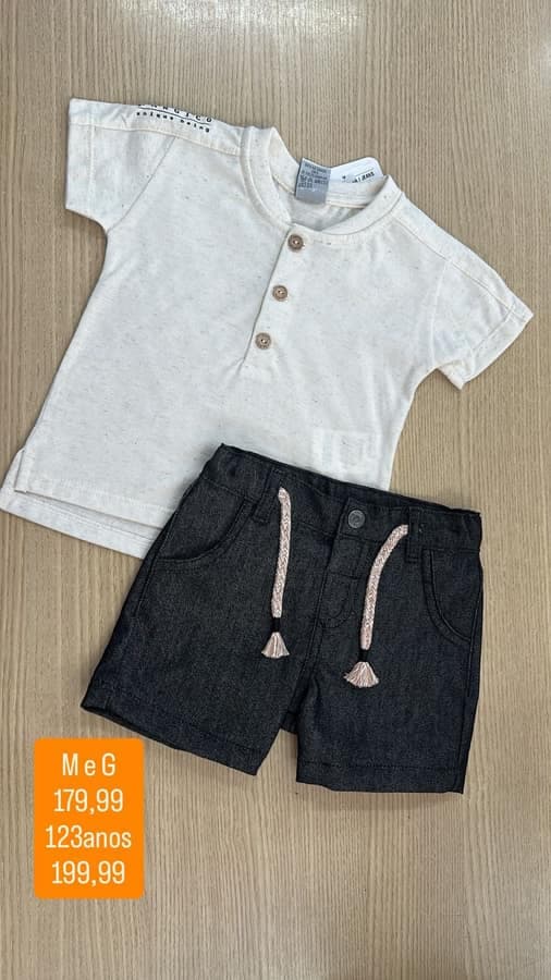 Conjunto Masculino 1.2.3 Anos 70