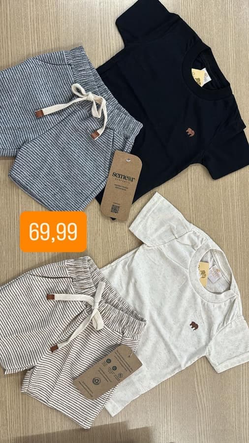 Conjunto Masculino 1.2.3 Anos 8