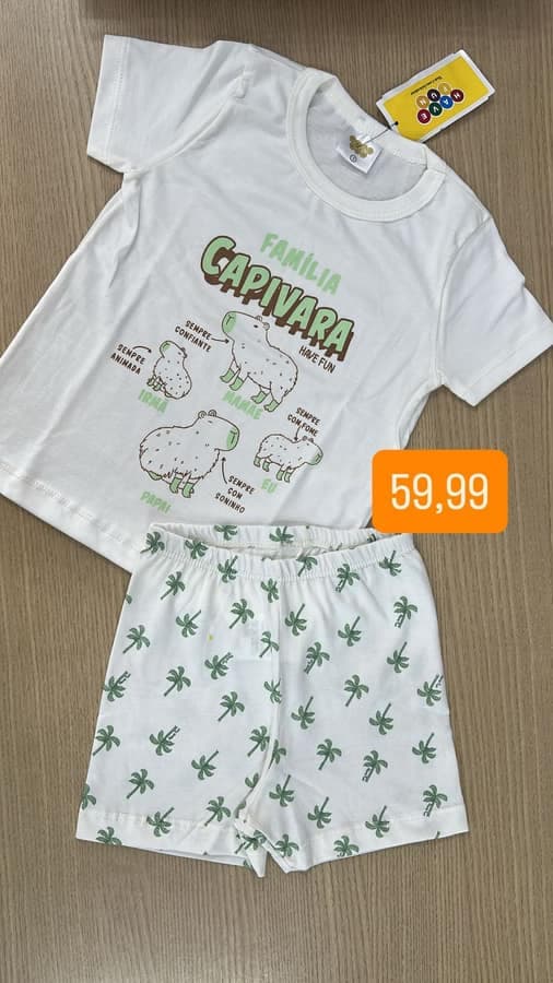 Conjunto Masculino 1.2.3 Anos 80