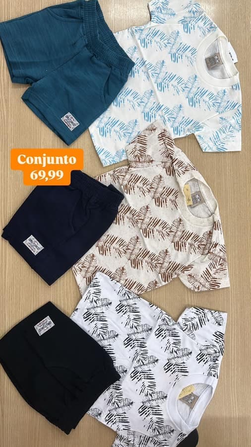 Conjunto Masculino 1.2.3 Anos 84