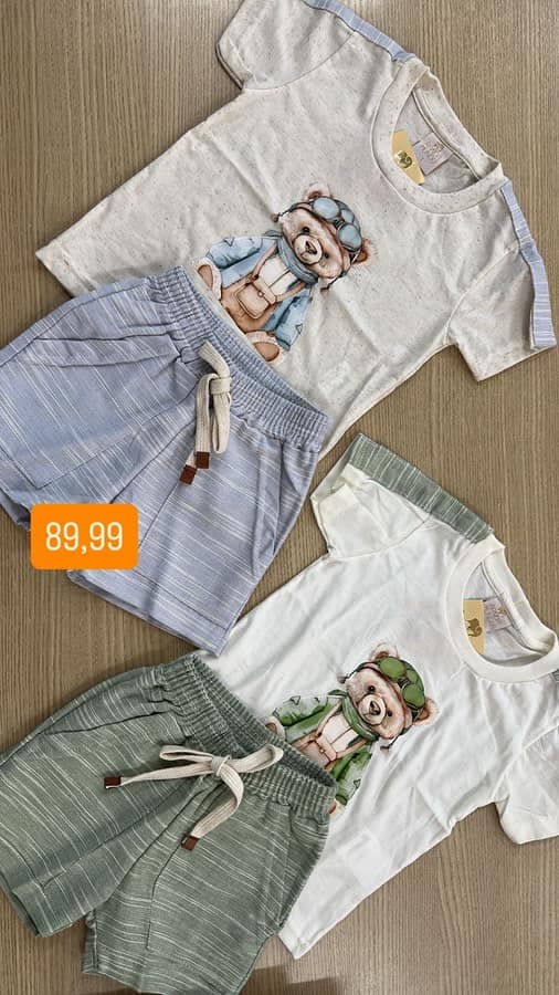 Conjunto Masculino 1.2.3 Anos 9