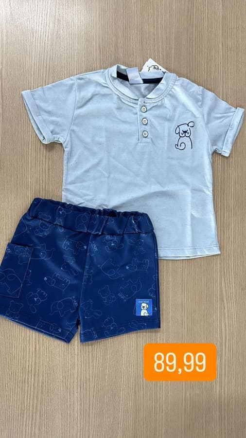 Conjunto Masculino 1.2.3 Anos 92