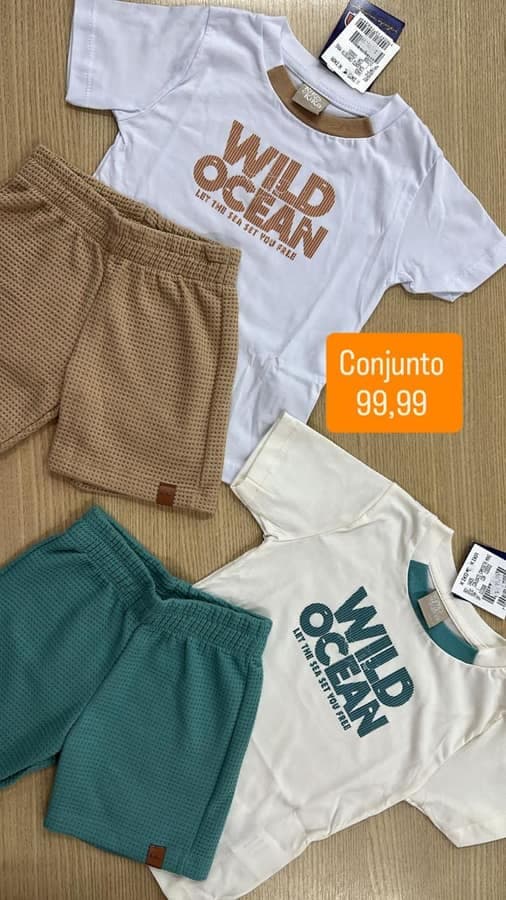 Conjunto Masculino 1.2.3 Anos 94