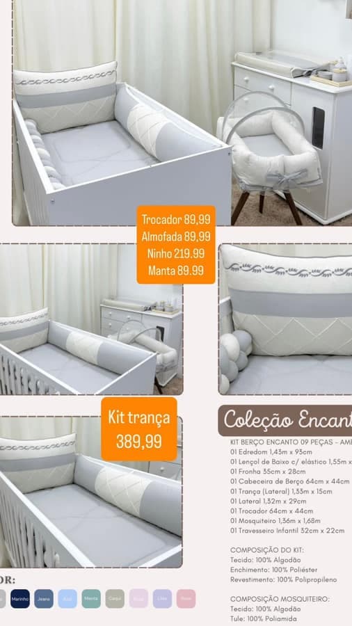 Kit de berço 10