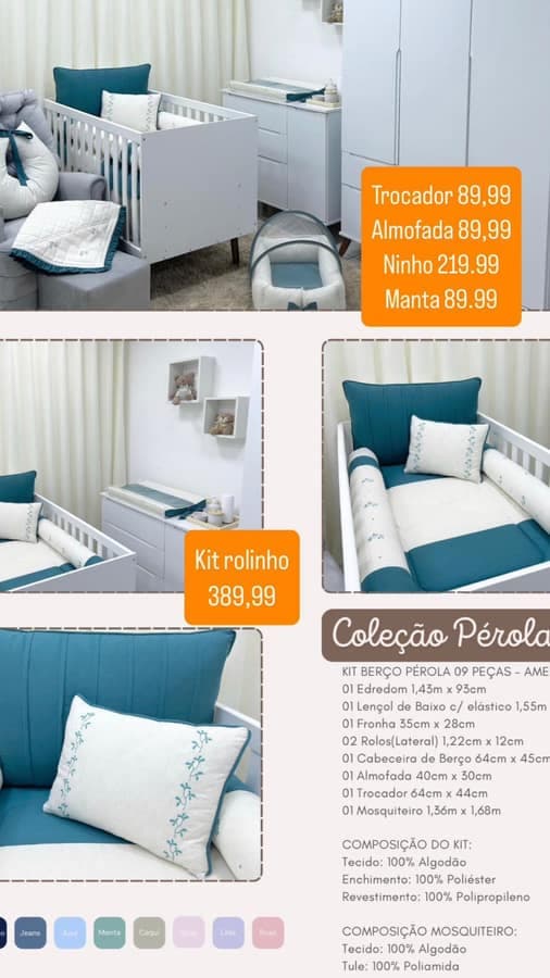 Kit de berço 14
