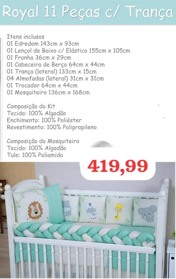 Kit de berço 21