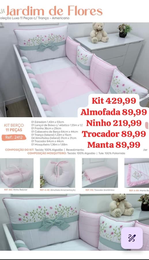 Kit de berço 26
