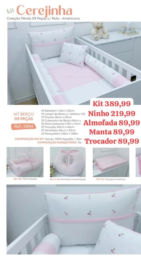 Kit de berço 33