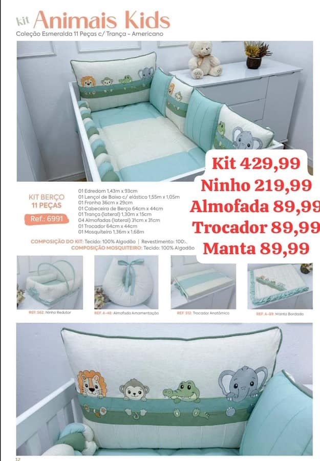 Kit de berço 38