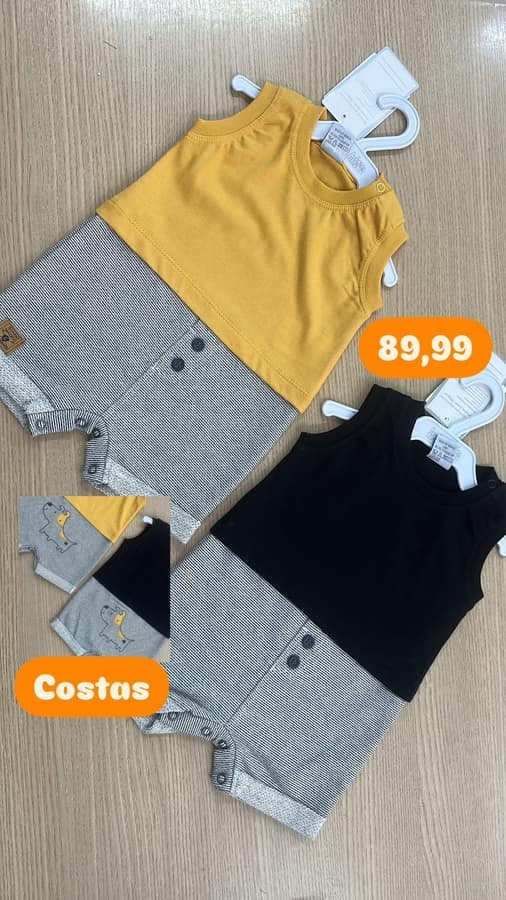 Macacão curto Masculino 18
