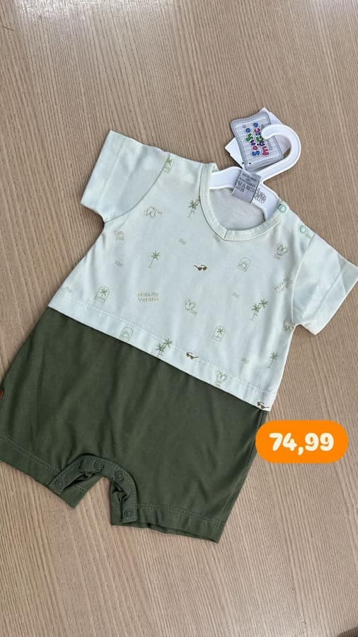 Macacão curto Masculino 19