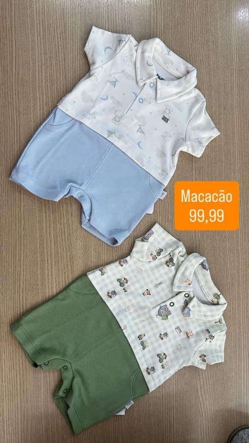 Macacão curto Masculino 2