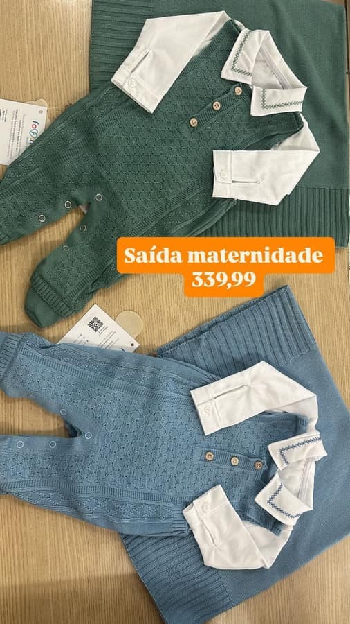 Saída maternidade Masculina 32
